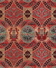 Carpet Pattern: Grecian Lyres