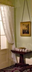 MFA: Roswell Gleason Room with Madras Muslin Curtains Swagged