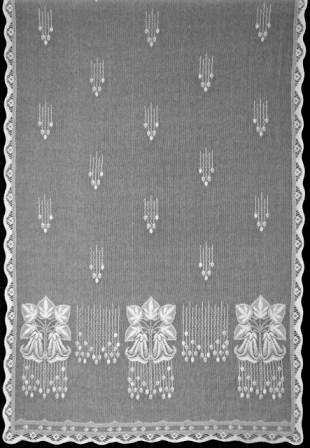 Wide Meadow Lily Curtain