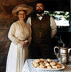 Picture of John Burrows, Jane Alloca and John's Scones