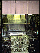Picture of Rug on loom