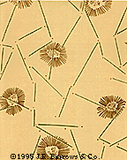 Persis Ceiling Light Brown pattern